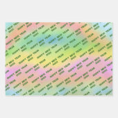 GEPERSONALISEERD GELUKKIG NIEUWJAAR 20XX INPAKPAPIER VEL (Voorkant 2)