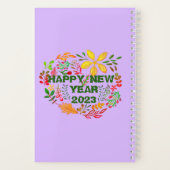 GEPERSONALISEERD GELUKKIG NIEUWJAAR 20XX NOTITIEBOEK (Achterkant)