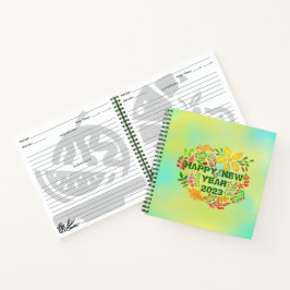 GEPERSONALISEERD GELUKKIG NIEUWJAAR 20XX NOTITIEBOEK