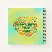 GEPERSONALISEERD GELUKKIG NIEUWJAAR 20XX NOTITIEBOEK (Achterkant)