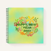 GEPERSONALISEERD GELUKKIG NIEUWJAAR 20XX NOTITIEBOEK (Voorkant)