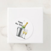 Gepersonaliseerd Gelukkig Nieuwjaar Bedankjes Labels (In situ)