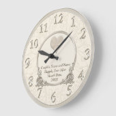 Gepersonaliseerd gelukkig ooit na de klokken van h (Hoek)