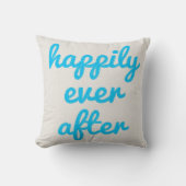 Gepersonaliseerd gelukkig Ooit na het Titchen Kussen (Voorkant)