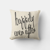 Gepersonaliseerd gelukkig Ooit na het Wedden Keepo Kussen (Voorkant)
