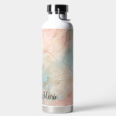 Gepersonaliseerd gemarmerd waterfles (Links)