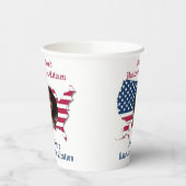 Gepersonaliseerd genaturaliseerde burgerfoto VS Vl Papieren Bekers (Links)