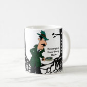 Gepersonaliseerd Genealoge rechercheur Koffiemok (Voorkant rechts)