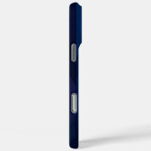 Gepersonaliseerd geometrisch blauw en Blauwgroen p Case-Mate iPhone Case (Achterkant / Rechts)