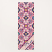 Gepersonaliseerd geometrisch ontwerp yogamat (Voorkant)