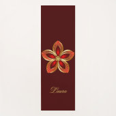 Gepersonaliseerd geometrisch ontwerp yogamat (Voorkant)