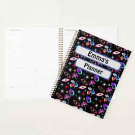 Gepersonaliseerd geometrisch patroon planner