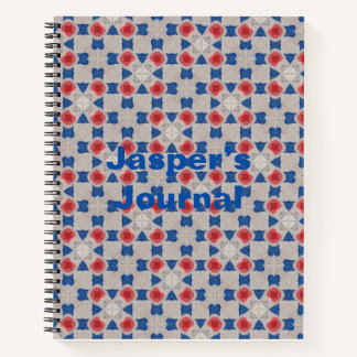 Gepersonaliseerd geometrisch tijdschrift. Geometri Notitieboek