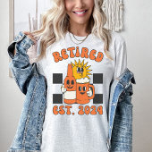 Gepersonaliseerd Gepensioneerd Shirt 2024 | Retrop