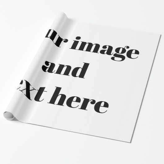 Gepersonaliseerd Gepersonaliseerd Cadeaupapier (Uitgerold)