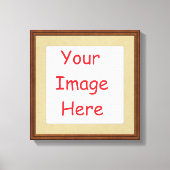 Gepersonaliseerd gepersonaliseerd ingelijst Voeg u Canvas Afdruk (Voorkant)