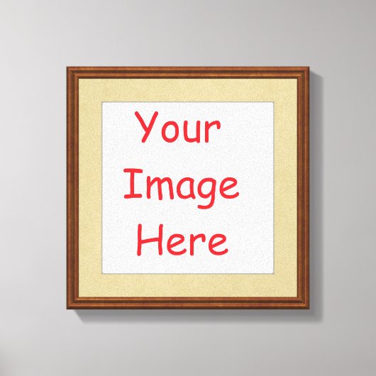 Gepersonaliseerd gepersonaliseerd ingelijst Voeg u Canvas Afdruk (Voorkant)