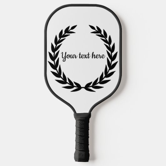 Gepersonaliseerd gepersonaliseerd met Circle lijst Pickleball Paddle (Achterkant)