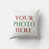 Gepersonaliseerd gepersonaliseerde foto dubbelzijd kussen (Achterkant)