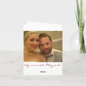 Gepersonaliseerd Gepersonaliseerde Kerstmis van Feestdagen Kaart (Achterkant)