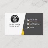 Gepersonaliseerd & gepersonaliseerde Visitekaartje (Voorkant)