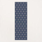 Gepersonaliseerd gepersonaliseerde zen Om navy blu Yogamat (Voorkant)