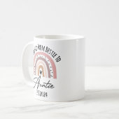 Gepersonaliseerd gepromoveerd van Bestie naar tant Koffiemok (Voorkant links)