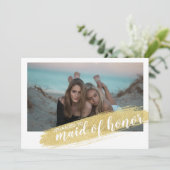 [Gepersonaliseerd] Gerichte foto-kaart van het bes Kaart (Staand voorkant)