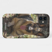 Gepersonaliseerd: German Shepherd iPhone 5 Hoesje (Achterkant (horizontaal))