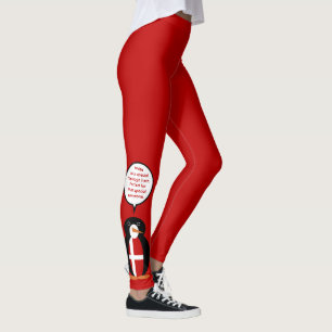 Gepersonaliseerd Geschenk met Deense Vlag Wilde Di Leggings