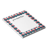 Gepersonaliseerd Gevist Bobber Notitieblok (Schuin)