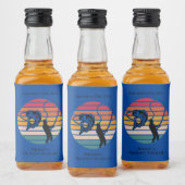 Gepersonaliseerd Gevist vrijgezellenweekend Likeurfles Etiket (Flessen)