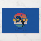 Gepersonaliseerd Gevist vrijgezellenweekend Likeurfles Etiket (Enkel label)