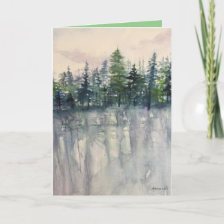 Gepersonaliseerd Gevouwen Kerst Wenskaart Kaart