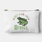 Gepersonaliseerd Gewoon een meisje dat van kikkers Etui (Voorkant)