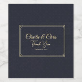 Gepersonaliseerd gewoon mooi wijn etiket (Enkel label)