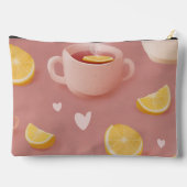 Gepersonaliseerd Gezellig Lemon Tea Patroon Etui (Achterkant)