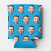 Gepersonaliseerd gezicht blikjeskoeler (Achterkant)