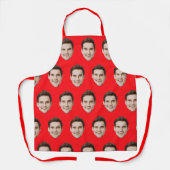 Gepersonaliseerd Gezicht Keuken Custom Afbeelding  Schort (Voorkant)