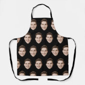 Gepersonaliseerd Gezicht Keuken Custom Afbeelding Schort (Voorkant)