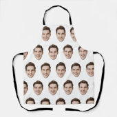 Gepersonaliseerd Gezicht Keuken Custom Afbeelding  Schort (Voorkant)