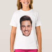 Gepersonaliseerd gezicht t-shirt (Voorkant)