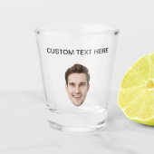 Gepersonaliseerd Gezicht Verjaardagsfeest Voorkeur Shot Glas (Voorkant)
