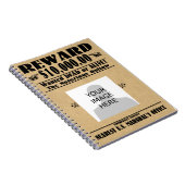 Gepersonaliseerd Gezocht: Dood of Levend Notitieboek (Rechterzijde)