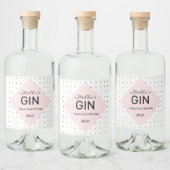 Gepersonaliseerd Gin Flessenetiket Likeurfles Etiket (Flessen)