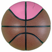 Gepersonaliseerd Girl's Monogrammed Basketball Basketbal (Rechts)