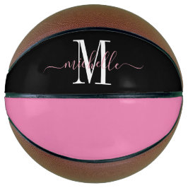 Gepersonaliseerd Girl's Monogrammed Basketball Basketbal