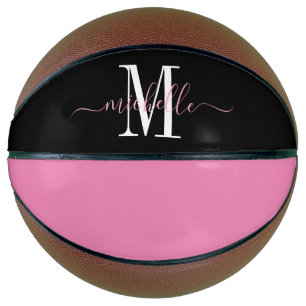 Gepersonaliseerd Girl's Monogrammed Basketball Basketbal