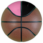 Gepersonaliseerd Girl's Monogrammed Basketball Basketbal (Rechts)