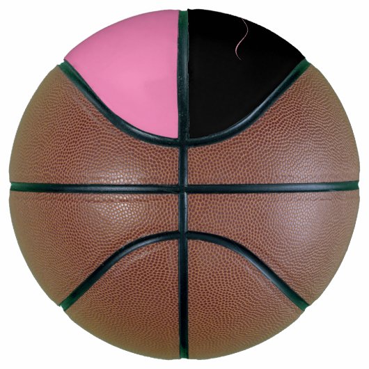 Gepersonaliseerd Girl's Monogrammed Basketball Basketbal (Rechts)